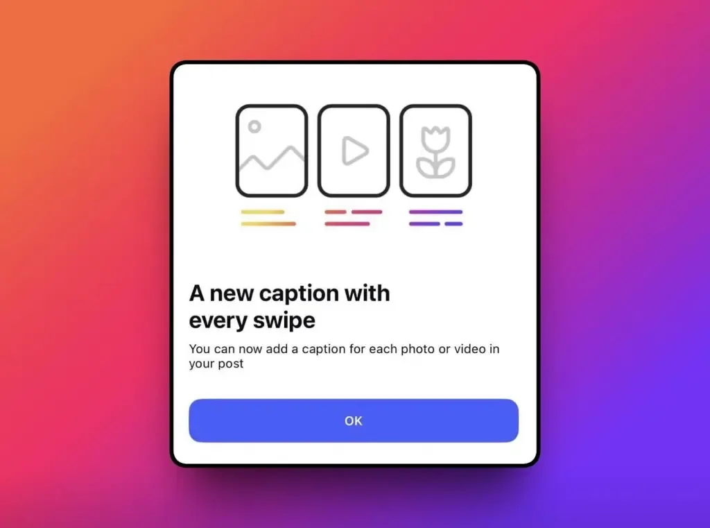 Eksempel på visuelt Instagram-innhold fra kurset